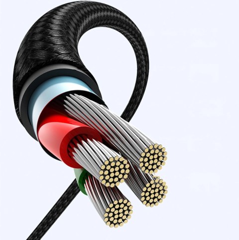 Ugreen kabel kątowy 90° USB C - USB 2.0 480Mb/s 3A 3m czarny (US176) Ugreen kabel kątowy 90° USB C - USB 2.0 480Mb/s 3A 3m czarny (US176)
