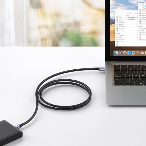 Ugreen kabel przewód USB - USB 3.0 5Gb/s 1m szary (US373) Ugreen kabel przewód USB - USB 3.0 5Gb/s 1m szary (US373)