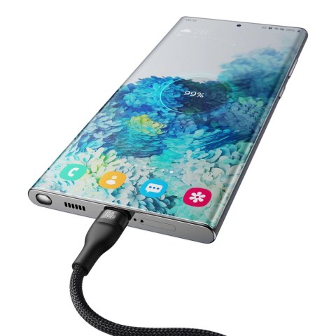 Baseus Flash Series Ⅱ kabel do szybkiego ładowania 2w1 USB-C - 2xUSB-C 100W 1.5m czarny Baseus Flash Series Ⅱ kabel do szybkiego ładowania 2w1 USB-C - 2xUSB-C 100W 1.5m czarny