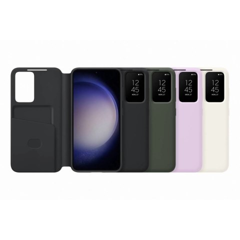 Etui Samsung Smart View Wallet Case EF-ZS911CGEGWW na Samsung Galaxy S23 z klapką - khaki