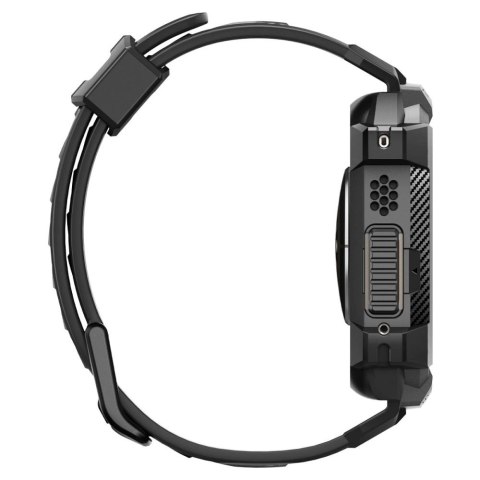 Etui z paskiem Spigen Rugged Armor Pro na Apple Watch Ultra (49 mm) - czarne Etui z paskiem Spigen Rugged Armor Pro na Apple Watch Ultra (49 mm) - czarne