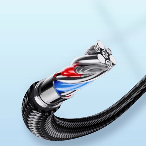 Kabel Joyroom Extraordinary Series A10 USB-A / Lightning 2.4A 1.2 m - czarny Kabel Joyroom Extraordinary Series A10 USB-A / Lightning 2.4A 1.2 m - czarny