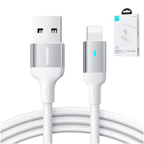 Kabel Joyroom Extraordinary Series A10 USB-A / Lightning 2.4A 2 m - biały Kabel Joyroom Extraordinary Series A10 USB-A / Lightning 2.4A 2 m - biały