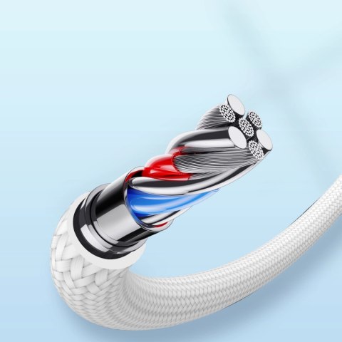 Kabel Joyroom Extraordinary Series A10 USB-A / Lightning 2.4A 2 m - biały Kabel Joyroom Extraordinary Series A10 USB-A / Lightning 2.4A 2 m - biały