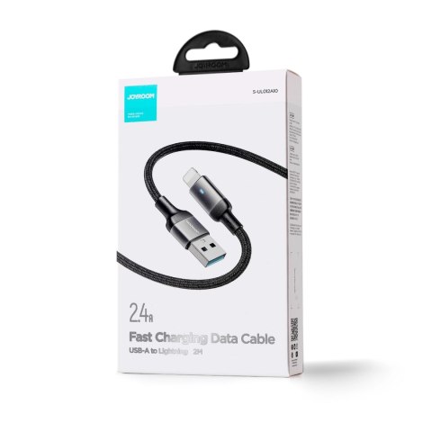 Kabel Joyroom Extraordinary Series A10 USB-A / Lightning 2.4A 2 m - czarny Kabel Joyroom Extraordinary Series A10 USB-A / Lightning 2.4A 2 m - czarny