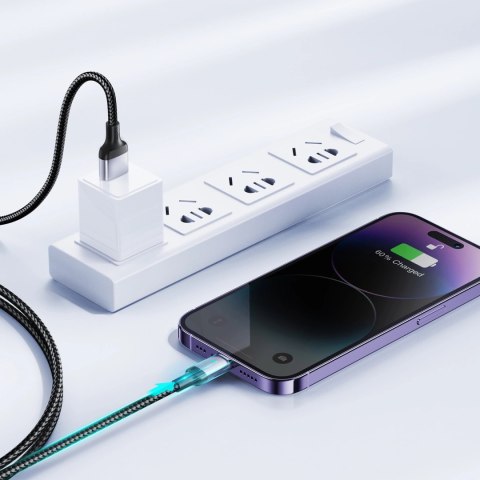 Kabel Joyroom Extraordinary Series A10 USB-A / Lightning 2.4A 2 m - czarny Kabel Joyroom Extraordinary Series A10 USB-A / Lightning 2.4A 2 m - czarny