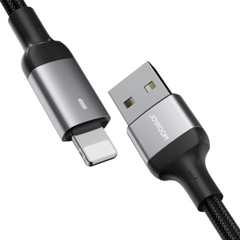Kabel Joyroom Extraordinary Series A10 USB-A / Lightning 2.4A 2 m - czarny Kabel Joyroom Extraordinary Series A10 USB-A / Lightning 2.4A 2 m - czarny