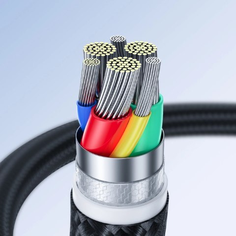 Kabel Joyroom Surpass Series A11 USB-A / Lightning 2.4A 1.2 m - czarny Kabel Joyroom Surpass Series A11 USB-A / Lightning 2.4A 1.2 m - czarny