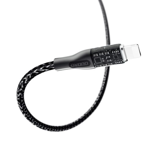 Kabel do szybkiego ładowania 30W 1m USB - Lightning Dudao L22L - szary Kabel do szybkiego ładowania 30W 1m USB - Lightning Dudao L22L - szary
