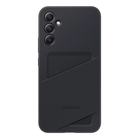 Samsung Card Slot Cover etui Samsung Galaxy A34 5G pokrowiec portfel na kartę czarne (EF-OA346TBEGWW) Samsung Card Slot Cover etui Samsung Galaxy A34 5G pokrowiec portfel na kartę czarne (EF-OA346TBEGWW)