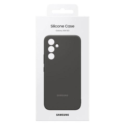 Samsung Silicone Cover etui Samsung Galaxy A54 5G silikonowy pokrowiec czarne (EF-PA546TBEGWW)