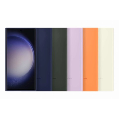Samsung Silicone Cover etui Samsung Galaxy S23 Ultra silikonowy pokrowiec cotton (EF-PS918TUEGWW) Samsung Silicone Cover etui Samsung Galaxy S23 Ultra silikonowy pokrowiec cotton (EF-PS918TUEGWW)