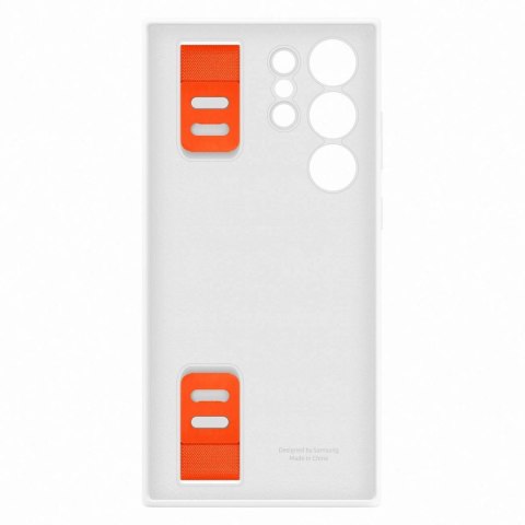 Samsung Silicone Grip Cover etui Samsung Galaxy S23 Ultra silikonowy pokrowiec z paskiem na rękę białe (EF-GS918TWEGWW) Samsung Silicone Grip Cover etui Samsung Galaxy S23 Ultra silikonowy pokrowiec z paskiem na rękę białe (EF-GS918TWEGWW)