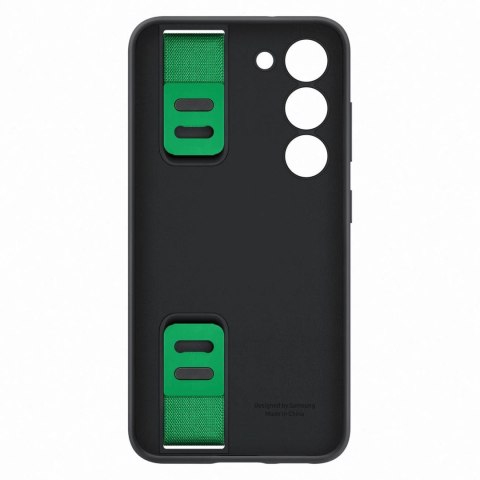 Samsung Silicone Grip Cover etui Samsung Galaxy S23 silikonowy pokrowiec z paskiem na rękę czarne (EF-GS911TBEGWW) Samsung Silicone Grip Cover etui Samsung Galaxy S23 silikonowy pokrowiec z paskiem na rękę czarne (EF-GS911TBEGWW)