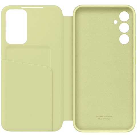 Samsung Smart View Wallet Case etui Samsung Galaxy A34 5G pokrowiec z inteligentną klapką okienkiem portfel na kartę limonkowe ( Samsung Smart View Wallet Case etui Samsung Galaxy A34 5G pokrowiec z inteligentną klapką okienkiem portfel na kartę limonkowe (