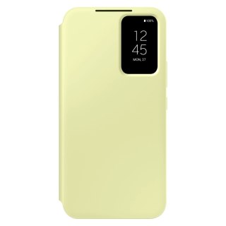 Samsung Smart View Wallet Case etui Samsung Galaxy A54 5G pokrowiec z inteligentną klapką okienkiem portfel na kartę limonkowe (