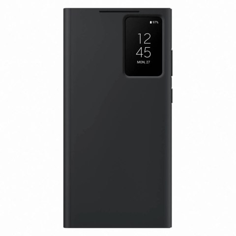Samsung Smart View Wallet Case etui Samsung Galaxy S23 Ultra pokrowiec z inteligentną klapką okienkiem portfel na kartę czarne ( Samsung Smart View Wallet Case etui Samsung Galaxy S23 Ultra pokrowiec z inteligentną klapką okienkiem portfel na kartę czarne (