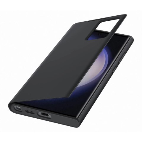 Samsung Smart View Wallet Case etui Samsung Galaxy S23 Ultra pokrowiec z inteligentną klapką okienkiem portfel na kartę czarne ( Samsung Smart View Wallet Case etui Samsung Galaxy S23 Ultra pokrowiec z inteligentną klapką okienkiem portfel na kartę czarne (