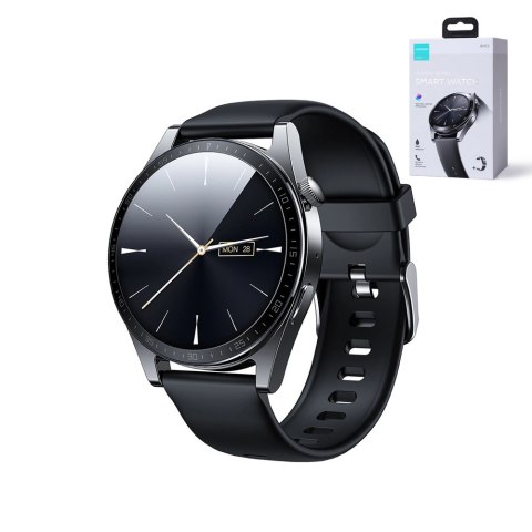 Smartwatch Joyroom Classic Series JR-FC2 z funkcją odbierania połączeń / ochroną IP68 - czarny Smartwatch Joyroom Classic Series JR-FC2 z funkcją odbierania połączeń / ochroną IP68 - czarny
