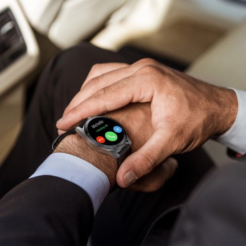 Smartwatch Joyroom Classic Series JR-FC2 z funkcją odbierania połączeń / ochroną IP68 - czarny Smartwatch Joyroom Classic Series JR-FC2 z funkcją odbierania połączeń / ochroną IP68 - czarny