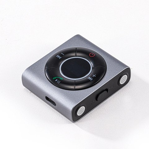Transmiter Joyroom JR-CB2 Bluetooth AUX do samochodu, telewizora - szary Transmiter Joyroom JR-CB2 Bluetooth AUX do samochodu, telewizora - szary