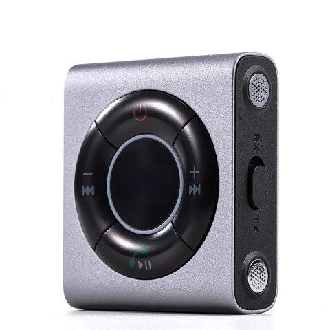 Transmiter Joyroom JR-CB2 Bluetooth AUX do samochodu, telewizora - szary Transmiter Joyroom JR-CB2 Bluetooth AUX do samochodu, telewizora - szary