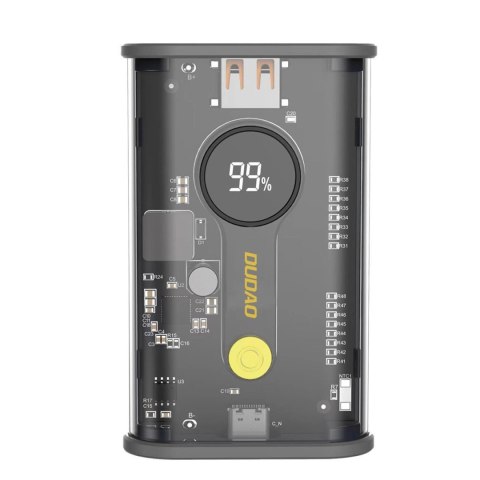 Dudao powerbank 10000mAh USB-C / USB-A 22.5W PD czarny (K16) Dudao powerbank 10000mAh USB-C / USB-A 22.5W PD czarny (K16)