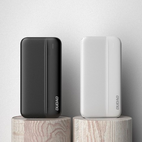 Dudao powerbank 20000mAh 2xUSB-A 10W biały (K4S+) Dudao powerbank 20000mAh 2xUSB-A 10W biały (K4S+)