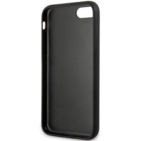 Etui Guess Saffiano Stripe na iPhone 7 / 8 / SE 2020 / SE 2022 - czarne