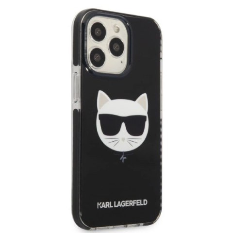 Etui Karl Lagerfeld Choupette Head na iPhone 13 Pro Max - czarne Etui Karl Lagerfeld Choupette Head na iPhone 13 Pro Max - czarne