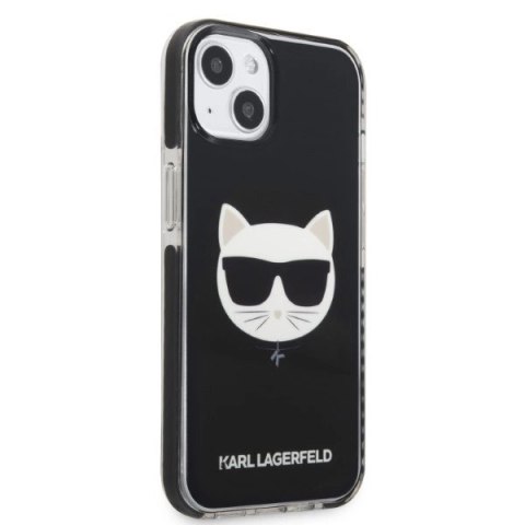 Etui Karl Lagerfeld Choupette Head na iPhone 13 - czarne Etui Karl Lagerfeld Choupette Head na iPhone 13 - czarne