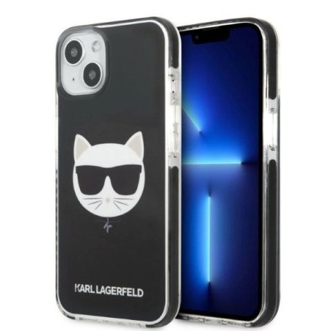 Etui Karl Lagerfeld Choupette Head na iPhone 13 mini - czarne Etui Karl Lagerfeld Choupette Head na iPhone 13 mini - czarne