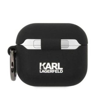 Etui Karl Lagerfeld Silicone Karl Head 3D na AirPods 3 - czarne
