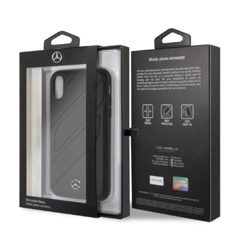 Etui Mercedes New Organic I na iPhone Xr - czarne