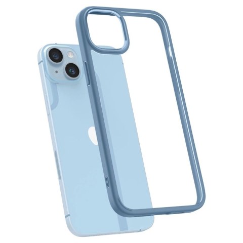 Etui Spigen Ultra Hybrid na iPhone 14 - niebieskie Etui Spigen Ultra Hybrid na iPhone 14 - niebieskie