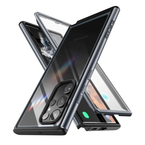 Etui Supcase Edge XT na Samsung Galaxy S23 Ultra - czarne Etui Supcase Edge XT na Samsung Galaxy S23 Ultra - czarne
