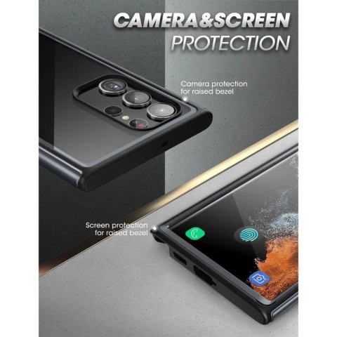 Etui Supcase Edge XT na Samsung Galaxy S23 Ultra - czarne Etui Supcase Edge XT na Samsung Galaxy S23 Ultra - czarne
