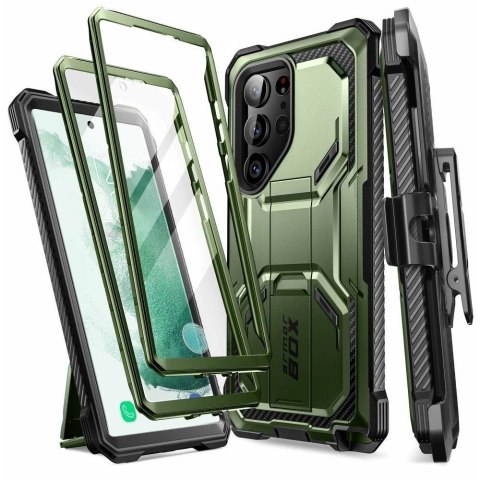 Etui Supcase IBLSN ArmorBox na Samsung Galaxy S23 Ultra - zielone Etui Supcase IBLSN ArmorBox na Samsung Galaxy S23 Ultra - zielone