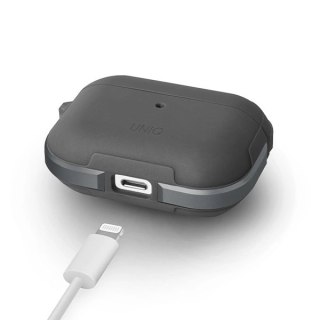 Etui UNIQ Valencia na AirPods Pro - szare