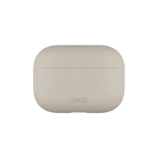 Etui Uniq Lino na AirPods Pro - beżowe