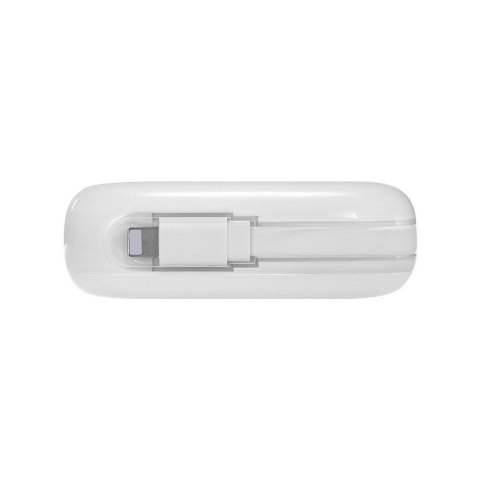 Joyroom powerbank 10000mAh Jelly Series 22.5W z wbudowanym kablem Lightning biały (JR-L003) Joyroom powerbank 10000mAh Jelly Series 22.5W z wbudowanym kablem Lightning biały (JR-L003)
