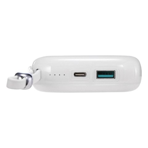 Joyroom powerbank 10000mAh Jelly Series 22.5W z wbudowanym kablem Lightning biały (JR-L003) Joyroom powerbank 10000mAh Jelly Series 22.5W z wbudowanym kablem Lightning biały (JR-L003)