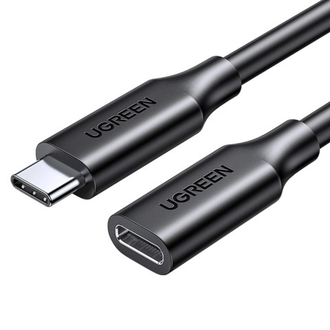 Kabel Ugreen 10387 USB-C - USB-C PD QC 4K 60Hz 100W 5A 10Gb/s 1m - czarny Kabel Ugreen 10387 USB-C - USB-C PD QC 4K 60Hz 100W 5A 10Gb/s 1m - czarny