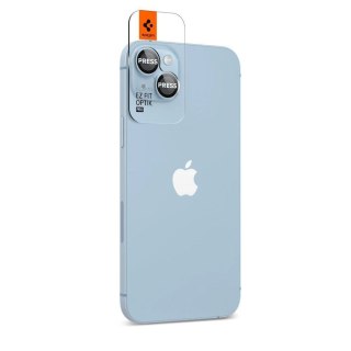 Osłona aparatu Spigen Glas.tR EZ Fit Optik Camera Protector na iPhone 14 / 14 Plus - niebieska 2 szt.