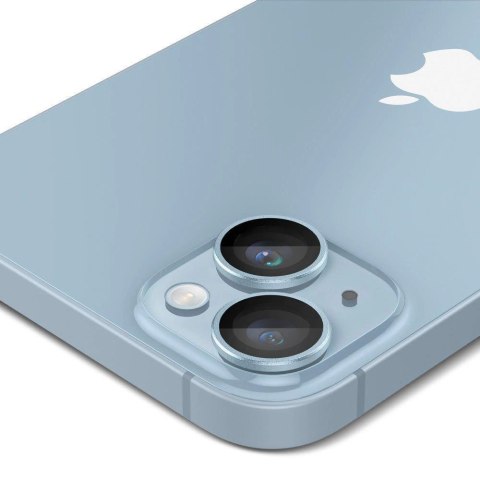 Osłona aparatu Spigen Glas.tR EZ Fit Optik Camera Protector na iPhone 14 / 14 Plus - niebieska 2 szt. Osłona aparatu Spigen Glas.tR EZ Fit Optik Camera Protector na iPhone 14 / 14 Plus - niebieska 2 szt.