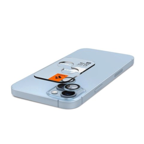 Osłona aparatu Spigen Glas.tR EZ Fit Optik Camera Protector na iPhone 14 / 14 Plus - niebieska 2 szt. Osłona aparatu Spigen Glas.tR EZ Fit Optik Camera Protector na iPhone 14 / 14 Plus - niebieska 2 szt.