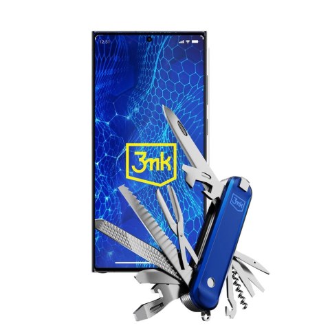 Szkło 9H 3mk HardGlass Max Lite™ na Samsung Galaxy S23 Ultra