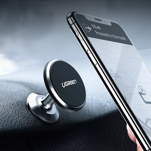 Uchwyt Ugreen LP117 60316 magnetyczny na telefon do samochodu na deskę rozdzielczą - czarny Uchwyt Ugreen LP117 60316 magnetyczny na telefon do samochodu na deskę rozdzielczą - czarny
