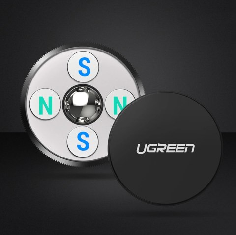 Uchwyt Ugreen LP117 60316 magnetyczny na telefon do samochodu na deskę rozdzielczą - czarny Uchwyt Ugreen LP117 60316 magnetyczny na telefon do samochodu na deskę rozdzielczą - czarny