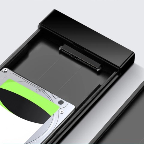 Ugreen adapter obudowa kieszeń na dysk SATA 2.5'' 5TB USB 3.0 czarny (US221 30847) Ugreen adapter obudowa kieszeń na dysk SATA 2.5'' 5TB USB 3.0 czarny (US221 30847)